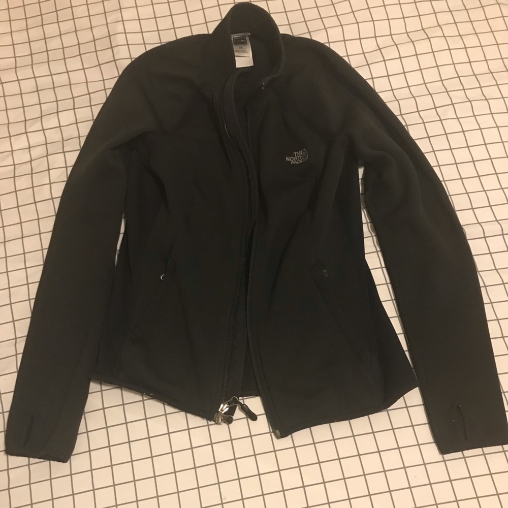 The North Face Lightweight Zippered Athletic Jacket Black M